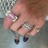 Juicy Round Bezel Set Diamond Eternity Band Ring