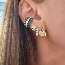 Jumbo Pave Emerald Ear Cuff