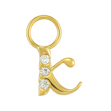 Mini Diamond Initial Charm