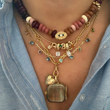 Legacy Green Tourmaline & Diamond Locket