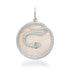  Python Mother of Pearl Snake Charm Pendant