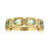 MAC East West Half Bezel Set Eternity Band Ring