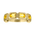 MAC East West Half Bezel Set Eternity Band Ring