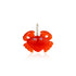 Marinette Hand Carved Carnelian Crab Charm