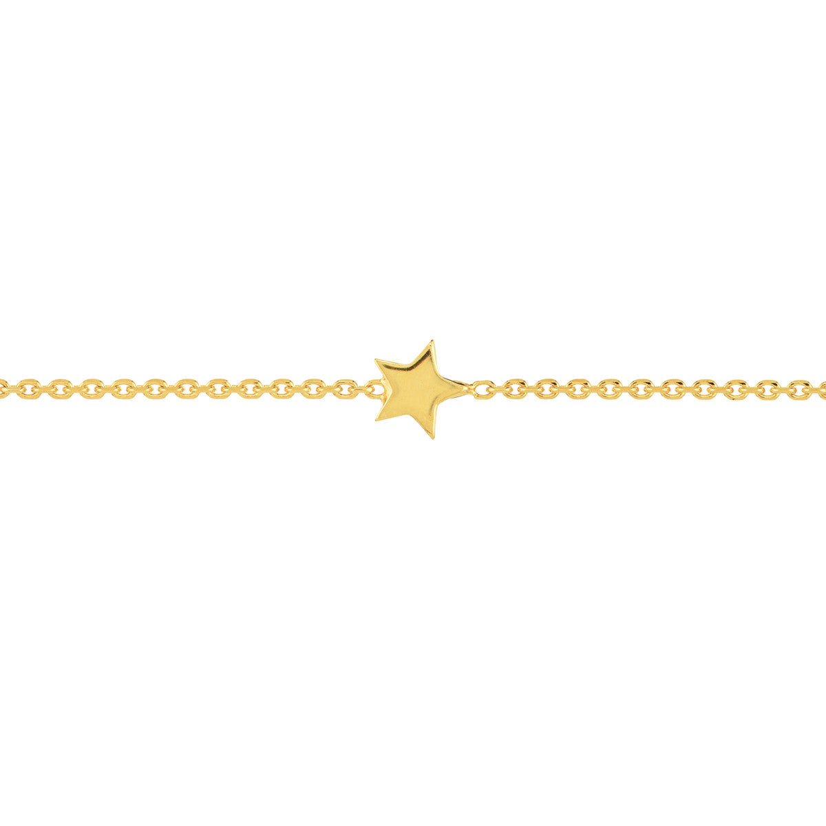 Mini Star Gold Station Anklet