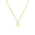 Children's Diamond Bezel Cross Necklace