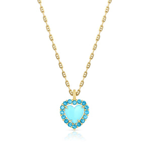 Gemstone Dolly Charm Necklace