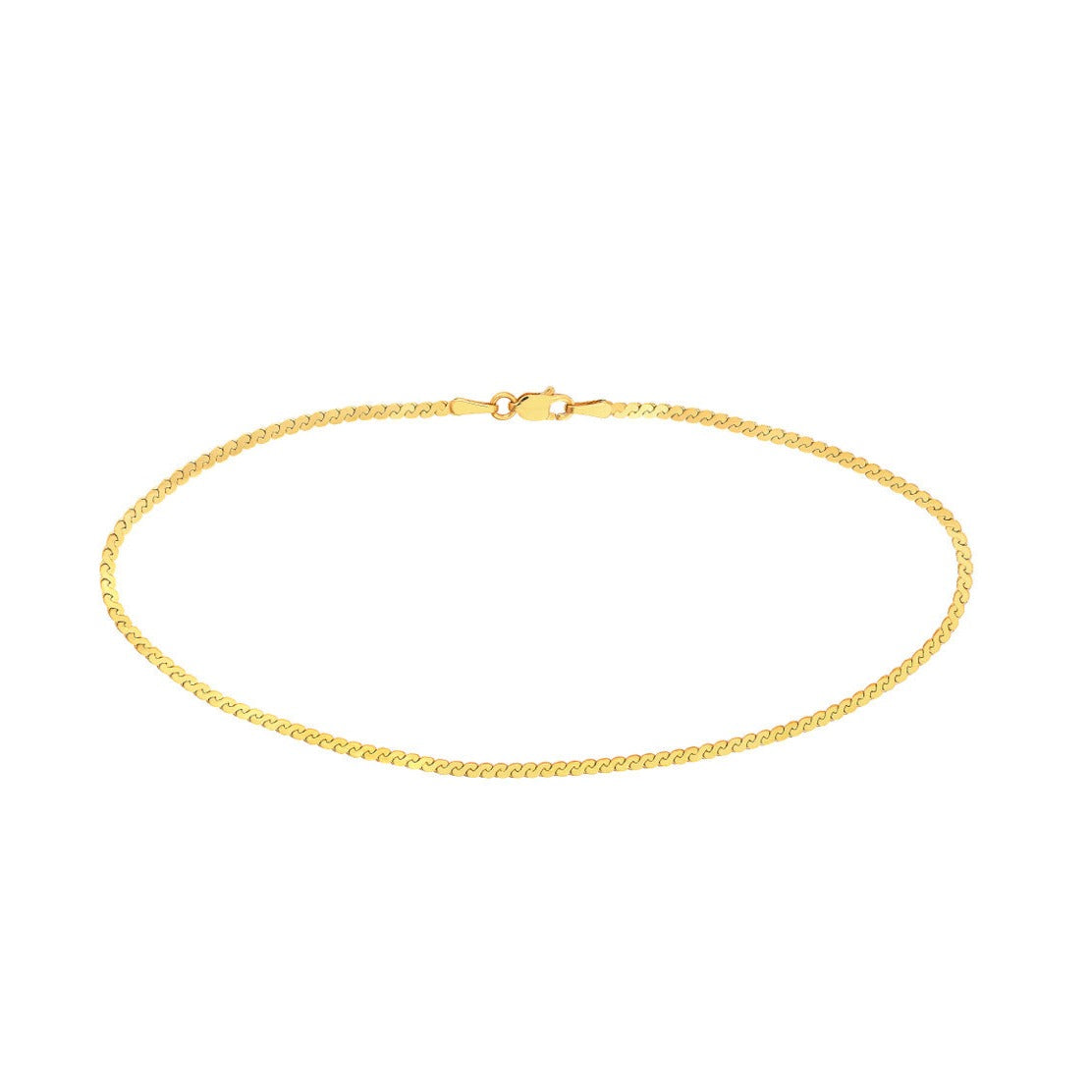Gold Serpentine Anklet