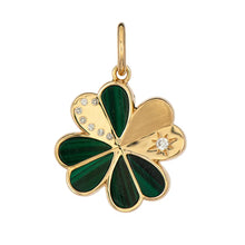 Make A Wish Four Leaf Clover Pendant