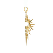 Make a Wish Elongated Starburst Top Switch Earring Charm