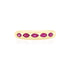 Marquise Five Gemstone Skinny Ring