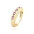 Marquise Five Gemstone Skinny Ring