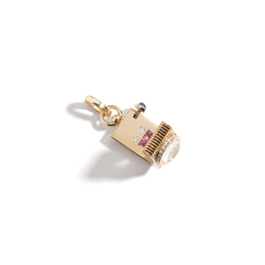 Diamond Memory Camera Charm