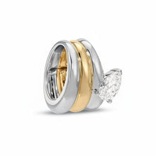 Groovy Lab Grown Diamond Era Mixed Metal XL Big Bead