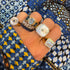 Mother of Pearl or Turquoise & Diamond Elevated Signet Ring