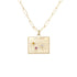 Customizable Multiple Date Gemstone Calendar Charm