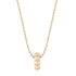 Mochi Donut Gold Rondelle Bead