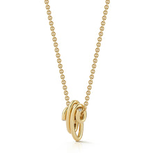 Thoby Gold & Diamond or All Diamond Statement Spiral Necklace