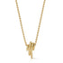 Thoby Gold & Diamond or All Diamond Statement Spiral Necklace