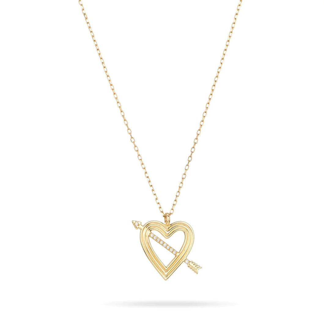 Diamond Heart Necklace 001-165-01749 - Hogan's Jewelers, Hogan's Jewelers