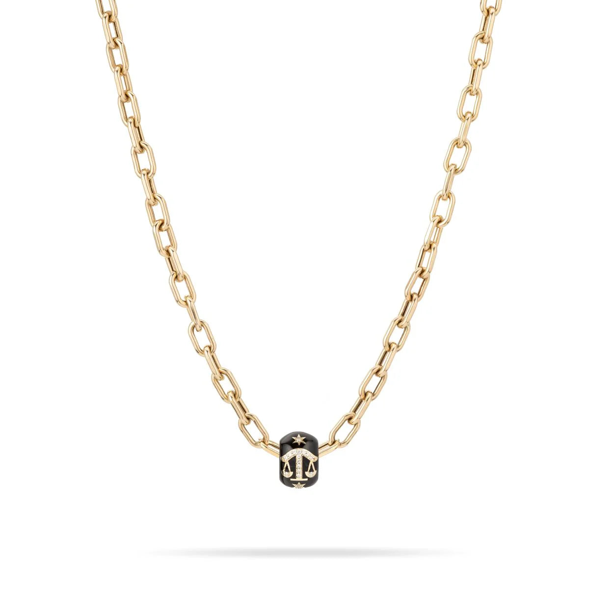 Zodiac Ceramic & Diamond Big Bead Charm