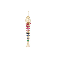 Kinetic Rainbow Poisson Charm Pendant