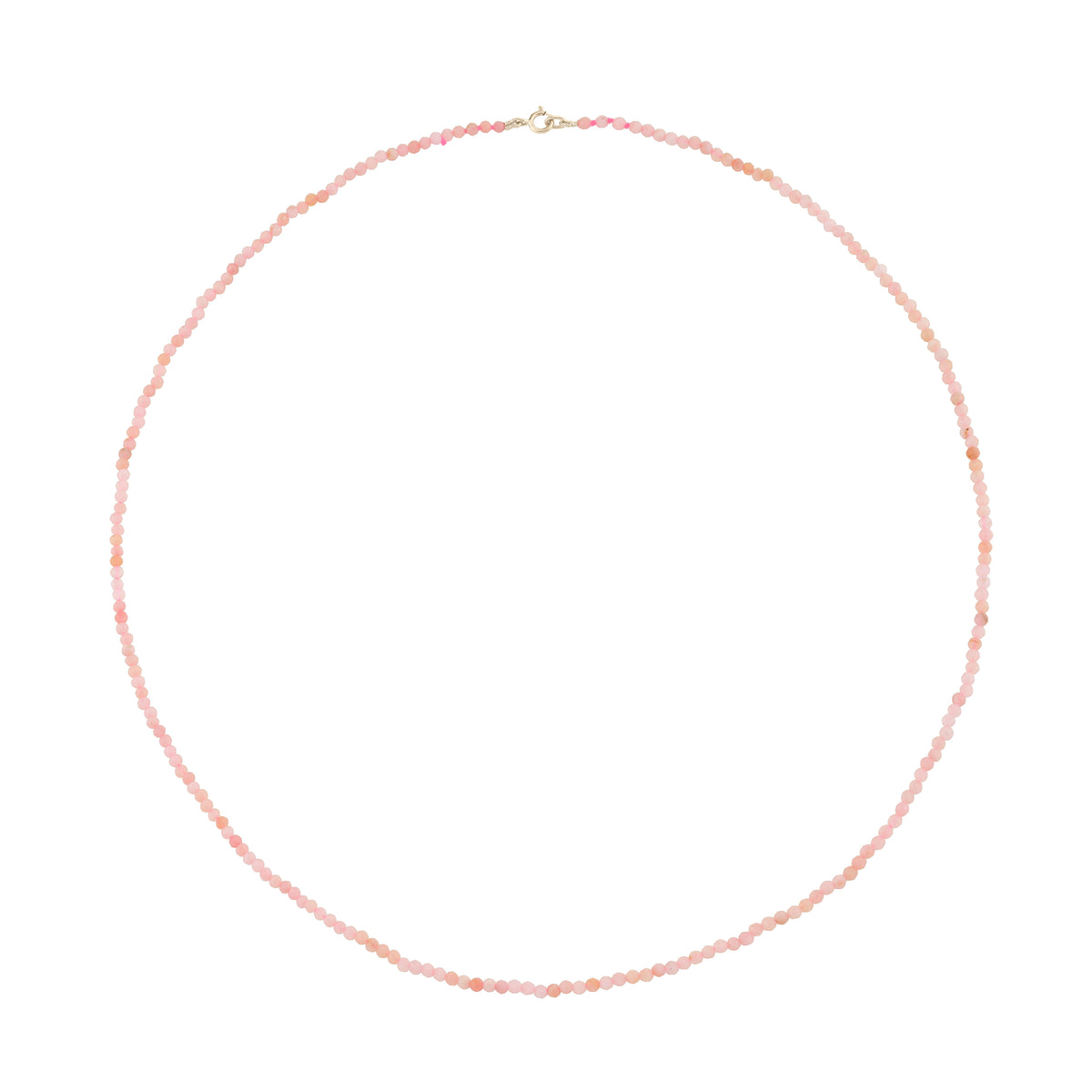 Petite Gemstone Beaded Necklace