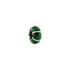 Malachite & Gold Stripe Rondelle Bead