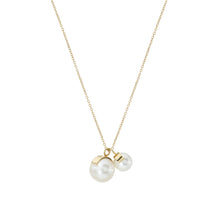 Aalto Round Pearl Duo Necklace