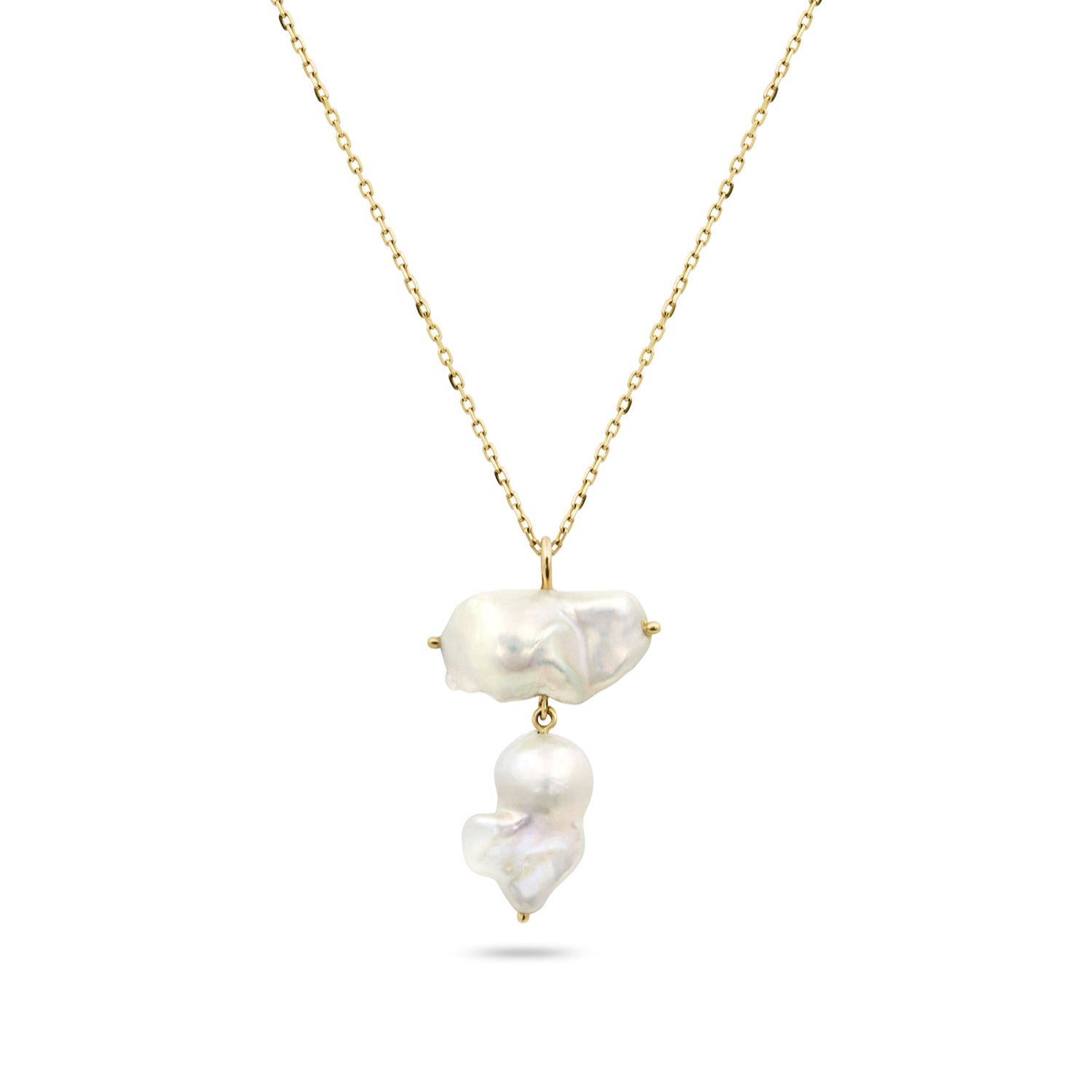 Double Baroque Pearl Necklace