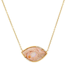 One of a Kind Oval Mexican Matrix Opal Statement Necklace
