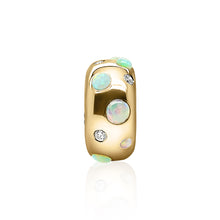 Large Story Gemstone or Diamond Bead Charm
