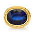 Oval Bezel Set Kyanite Statement Ring