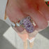 Small Circle or Oval Pearl Ring