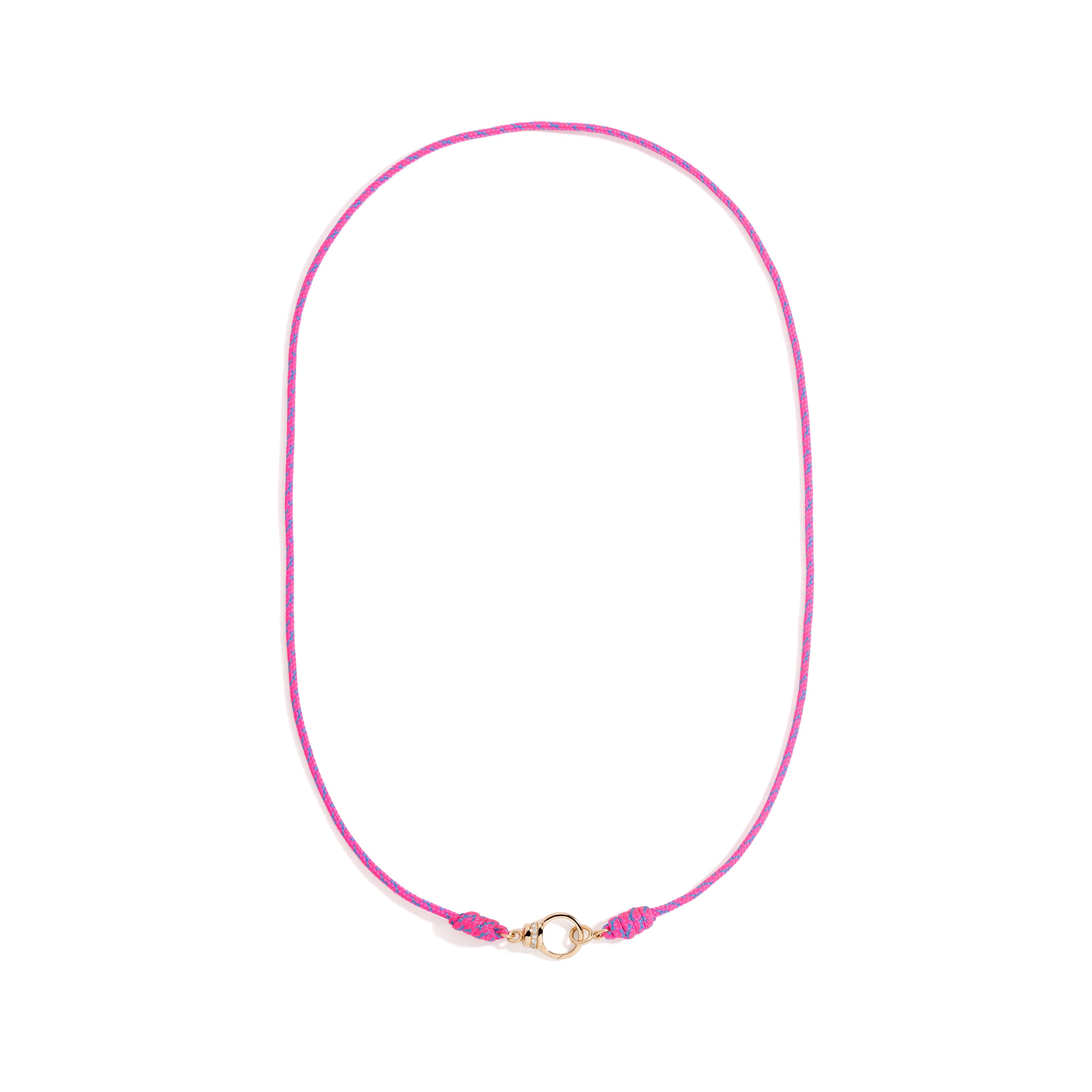 Para Todsos Cord Necklace with Diamond or Rainbow Enhancer