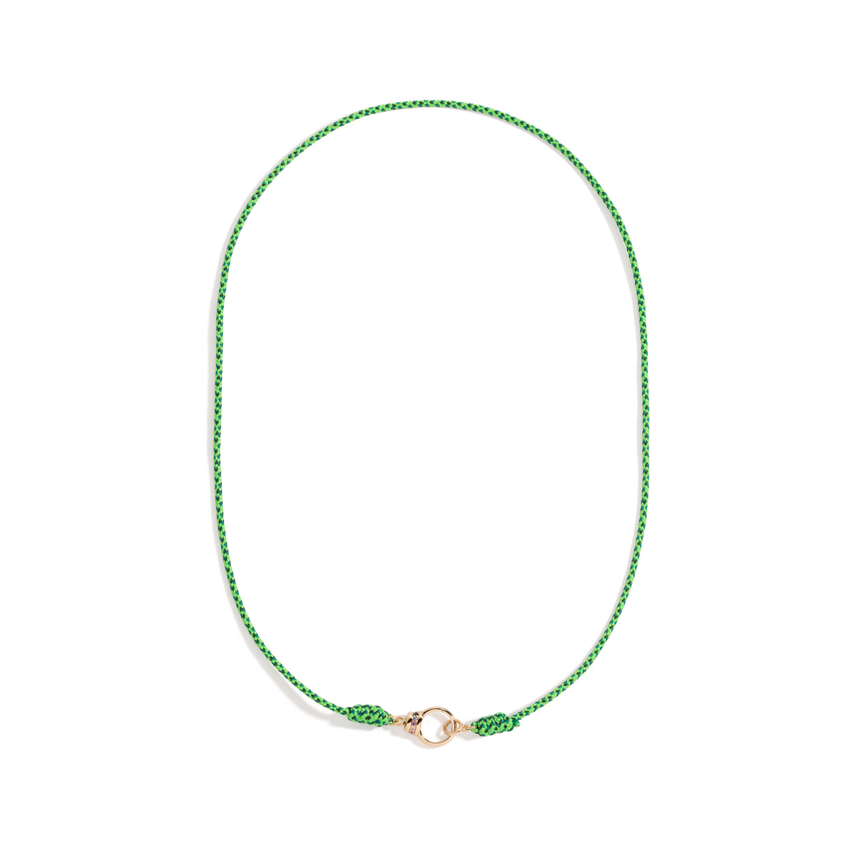 Para Todsos Cord Necklace with Diamond or Rainbow Enhancer