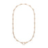 Pathway Link Chain Necklace with Diamond Clasp