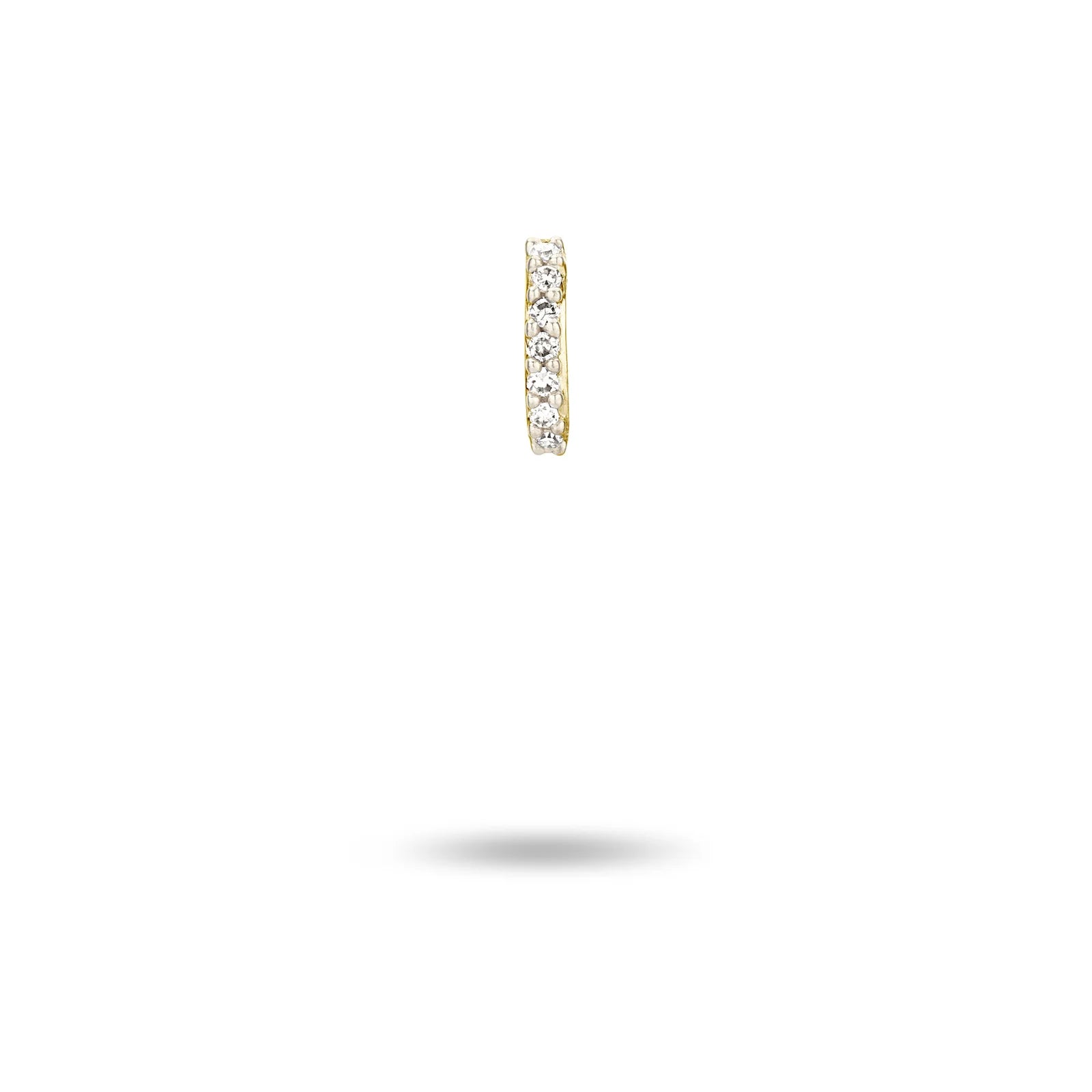 Pave Diamond Mini Bead