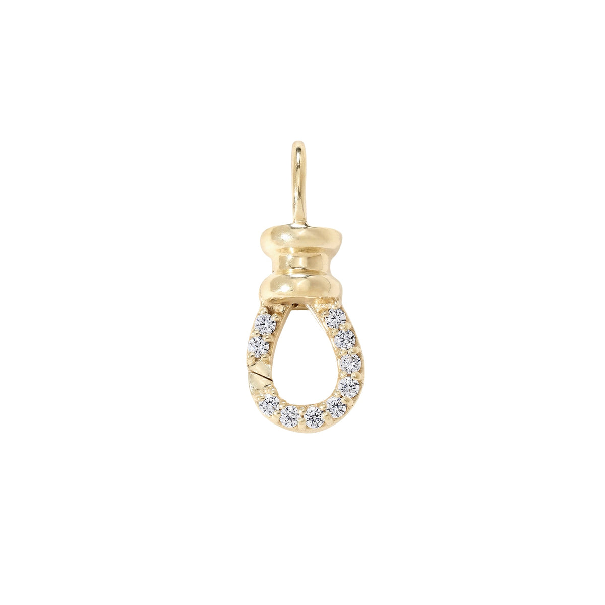 Zosia Gold or Diamond Equilibrium T Bar Chain Necklace