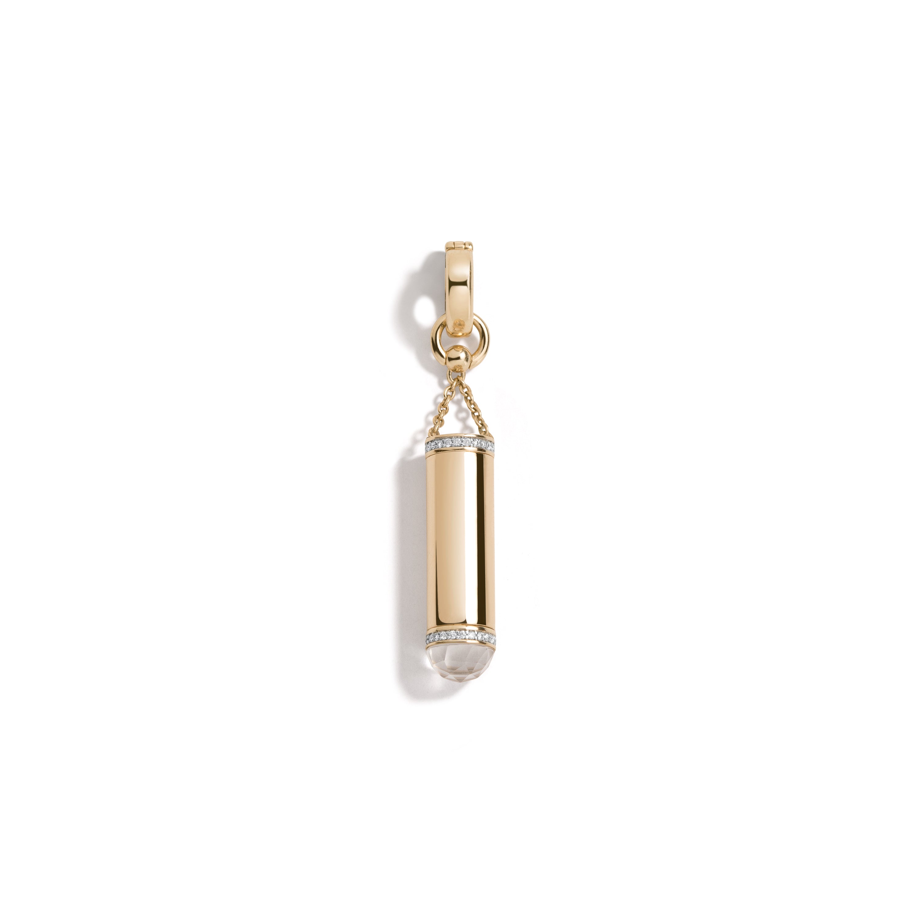 Quartz Perspective Kaleidoscope Charm