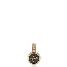 Petite Grey Mother of Pearl Zodiac Pendant
