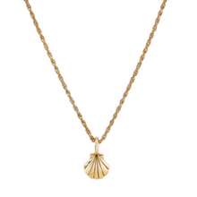 Petite Scallop Shell Charm Pendant