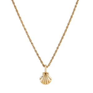 Petite Scallop Shell Charm Pendant