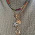 Groovy Diamond Horseshoe Hinged Charm