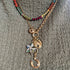 Groovy Diamond Horse Head Hinged Charm