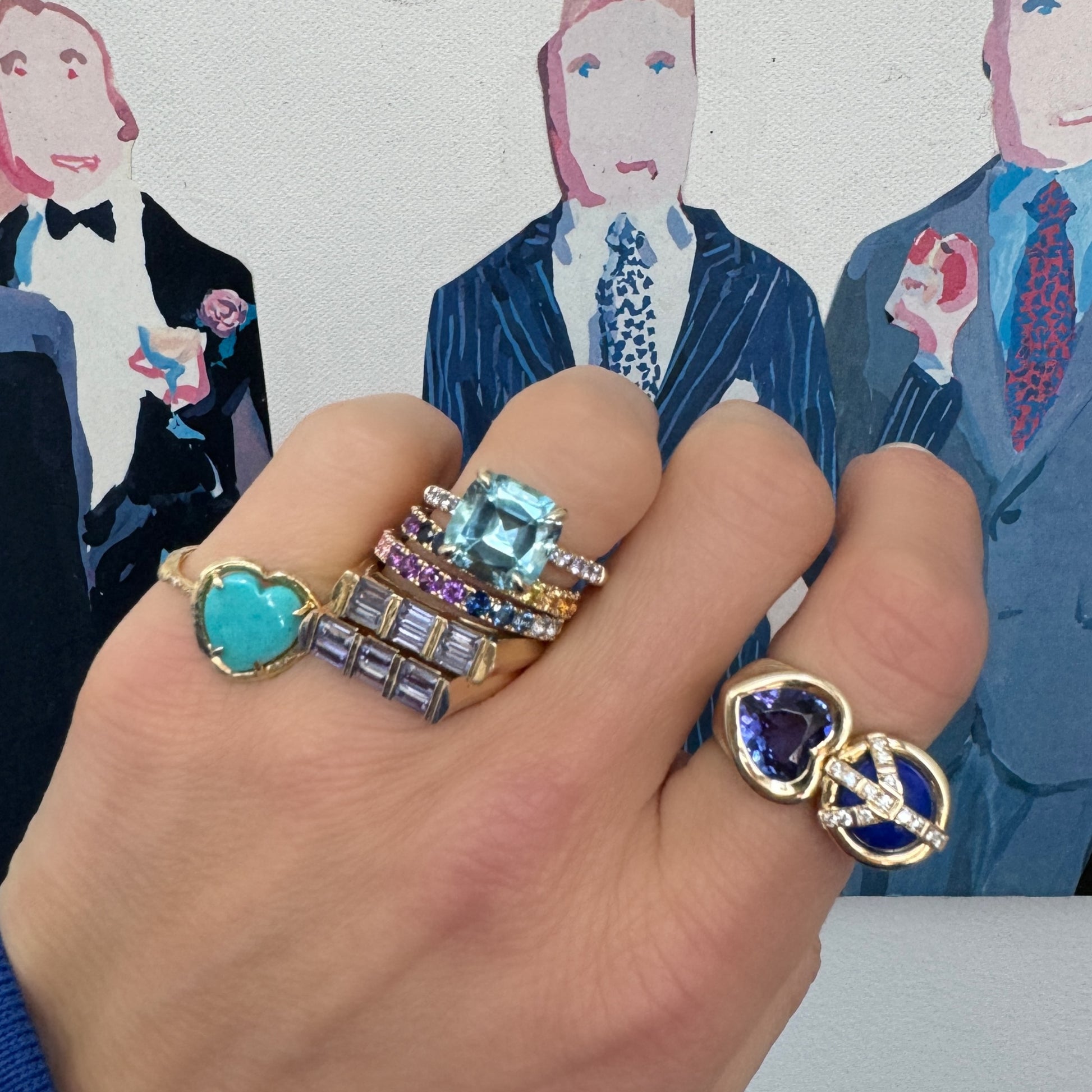 Peace & Love Ring