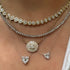 Mini Diamond Illusion Heart Necklace