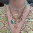 High Polish Old English Mama Nameplate Necklace