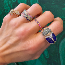 Sacred Scarab Poison Ring
