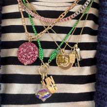 Para Todsos Cord Necklace with Diamond or Rainbow Enhancer